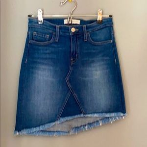 Flying Monkey Jean mini Skirt Size 26
